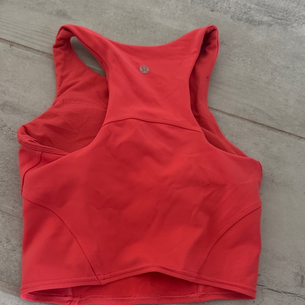 lululemon athletica Vibrant Red Sports Bra